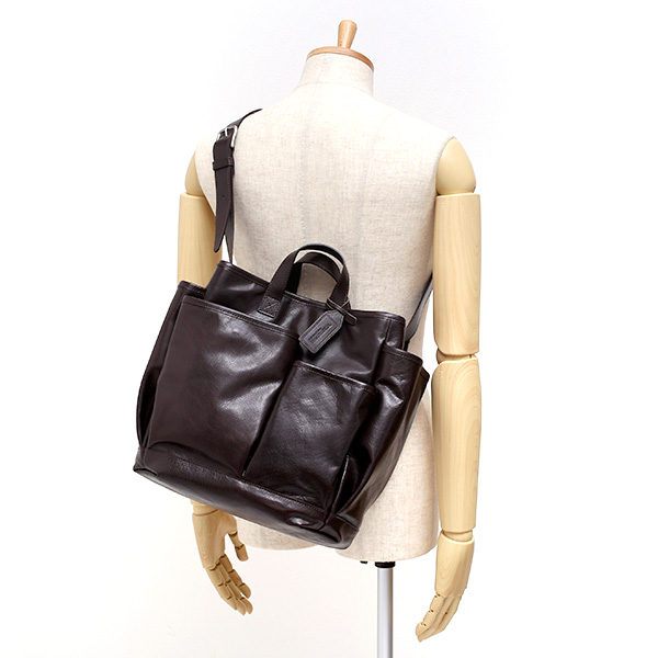 トートバッグ メンズ 本革 2way ビジネス カジュアル 定番 機能性 A4 大きめ マチあり 鞄 チョコ ブラウン 茶 茶色 レディース レザー ショルダー おしゃれ 皮 カバン 通勤 通学 国産 ブランド ボーデッサン(BEAU DESSIN)