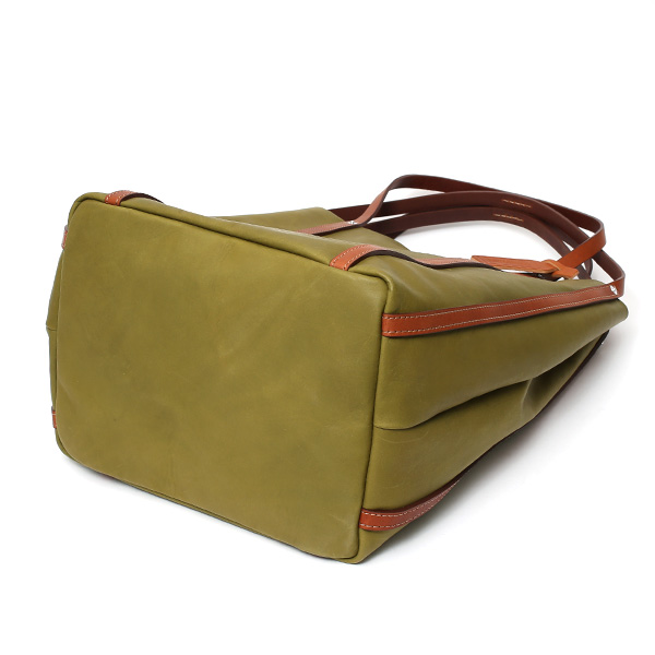 トートバッグ メンズ 本革 日本製 シンプル A4 大きめ 大容量 マチあり 個性的 国産 鞄 グリーン 緑色 レディース レザー おしゃれ 皮 カバン 通勤 通学 ユニセックス ブランド ボーデッサン(BEAU DESSIN)