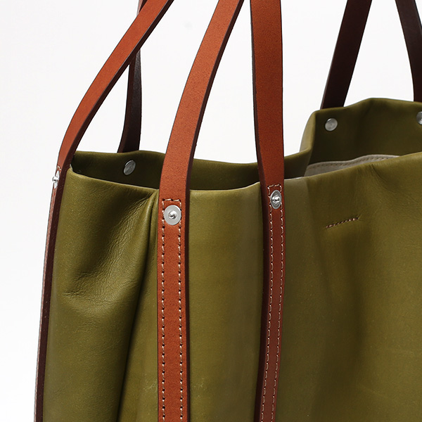 トートバッグ メンズ 本革 日本製 シンプル A4 大きめ 大容量 マチあり 個性的 国産 鞄 グリーン 緑色 レディース レザー おしゃれ 皮 カバン 通勤 通学 ユニセックス ブランド ボーデッサン(BEAU DESSIN)