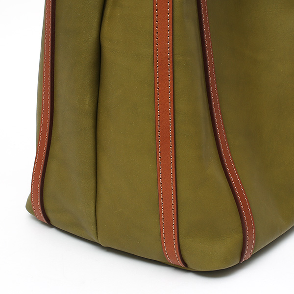 トートバッグ メンズ 本革 日本製 シンプル A4 大きめ 大容量 マチあり 個性的 国産 鞄 グリーン 緑色 レディース レザー おしゃれ 皮 カバン 通勤 通学 ユニセックス ブランド ボーデッサン(BEAU DESSIN)