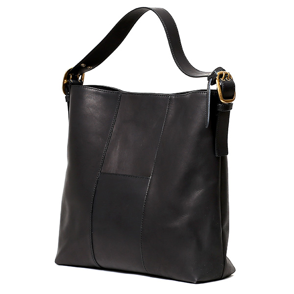  ワンショルダーバッグ メンズ トートバッグ レディース ブランド レザー バッグ おしゃれ 軽量 薄マチ A4 ブラック 黒 黒色 シンプル 無地 肩掛け 通勤 通学 本革 鞄 日本製 トート かばん ボーデッサン(BEAU DESSIN)