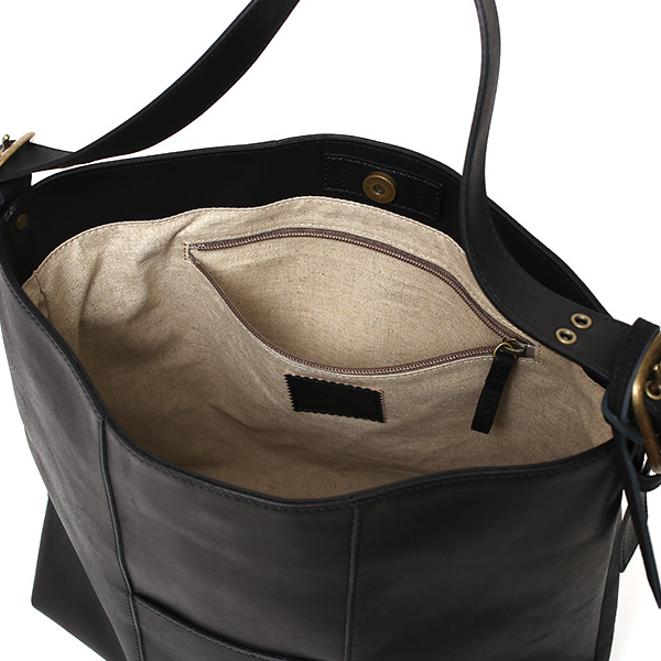  ワンショルダーバッグ メンズ トートバッグ レディース ブランド レザー バッグ おしゃれ 軽量 薄マチ A4 ブラック 黒 黒色 シンプル 無地 肩掛け 通勤 通学 本革 鞄 日本製 トート かばん ボーデッサン(BEAU DESSIN)