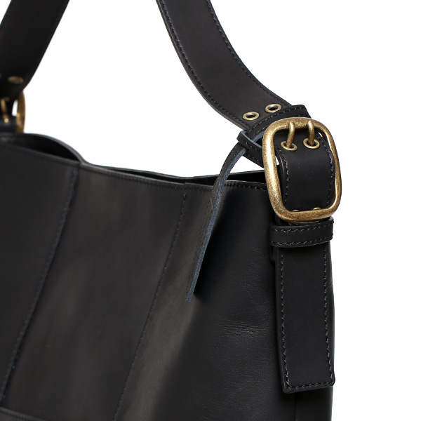  ワンショルダーバッグ メンズ トートバッグ レディース ブランド レザー バッグ おしゃれ 軽量 薄マチ A4 ブラック 黒 黒色 シンプル 無地 肩掛け 通勤 通学 本革 鞄 日本製 トート かばん ボーデッサン(BEAU DESSIN)