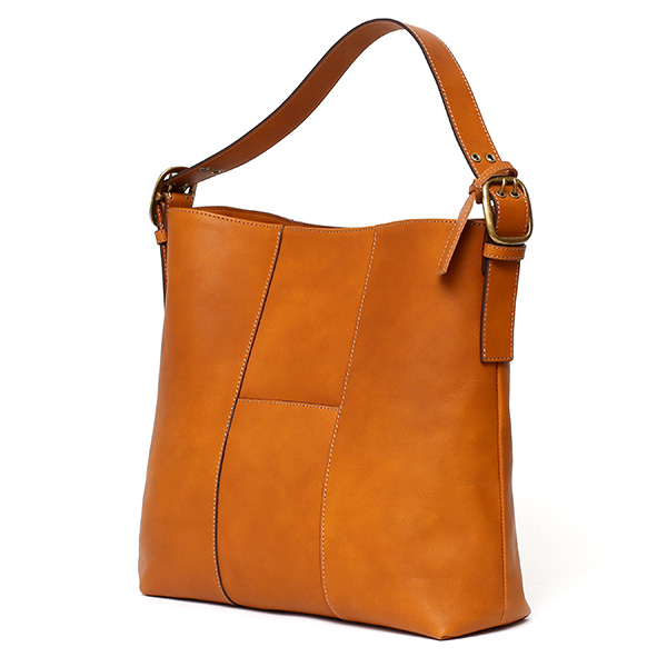 ワンショルダーバッグ メンズ トートバッグ レディース ブランド レザー バッグ おしゃれ 軽量 薄マチ A4 キャメル ブラウン 茶 茶色 シンプル 無地 肩掛け 通勤 通学 本革 鞄 日本製 トート かばん ボーデッサン(BEAU DESSIN)