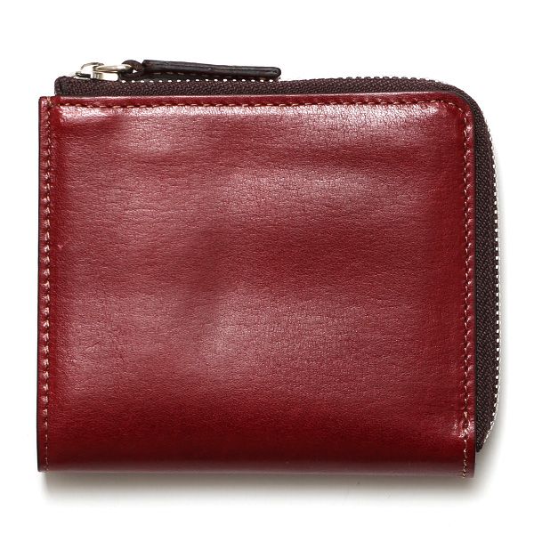 【2～4営業日内に発送】ボーデッサン(BEAU DESSIN) タンポナート L ZIP 2つ折り財布 レッド