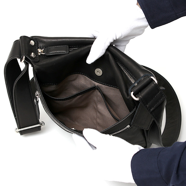 ショルダーバッグ メンズ 小さめ 本革 ブランド 日本製 レザー バッグ フルタンニン 革 軽い おしゃれ 鞄 ブラック 黒 黒色 ボディバッグ 斜め掛け ミニショルダー ユニセックス 男女兼用 国産 BEAU DESSIN(ボーデッサン)