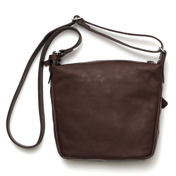 ショルダーバッグ メンズ 小さめ 本革 ブランド 日本製 レザー バッグ フルタンニン 革 軽い おしゃれ 鞄 ダークブラウン ブラウン 茶 茶色 ボディバッグ 斜め掛け ミニショルダー ユニセックス 男女兼用 国産 BEAU DESSIN(ボーデッサン)