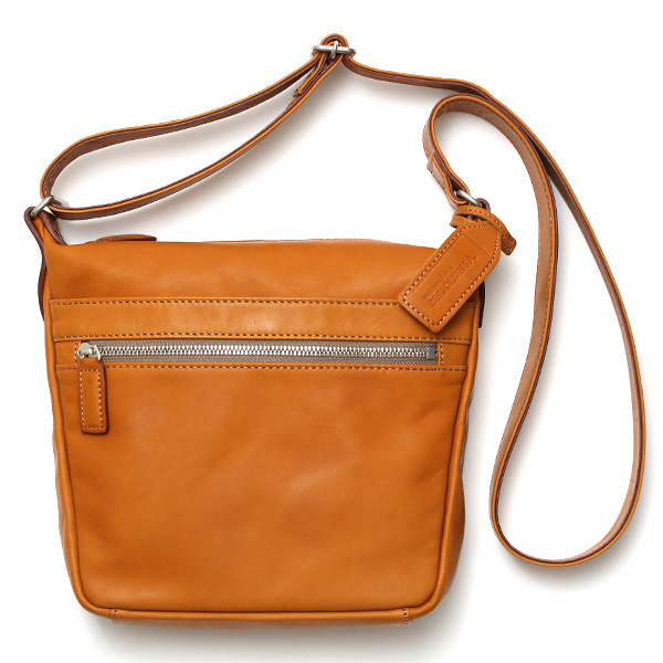 BEAU DESSIN(ボーデッサン) ウォッシュガーメント ショルダーバッグ キャメル