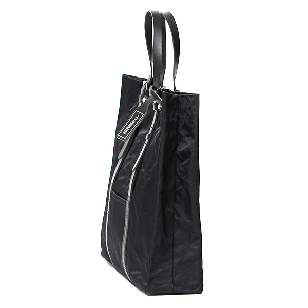  トートバッグ おしゃれ トート 薄型 シンプル レディース メンズ ハンドル長さ調整可能 肩掛け 軽い 革 ブラック 黒 黒色 カジュアル A4サイズ バッグ ブランド 国産 アルミナイロン トート AB557 BEAU DESSIN(ボーデッサン)