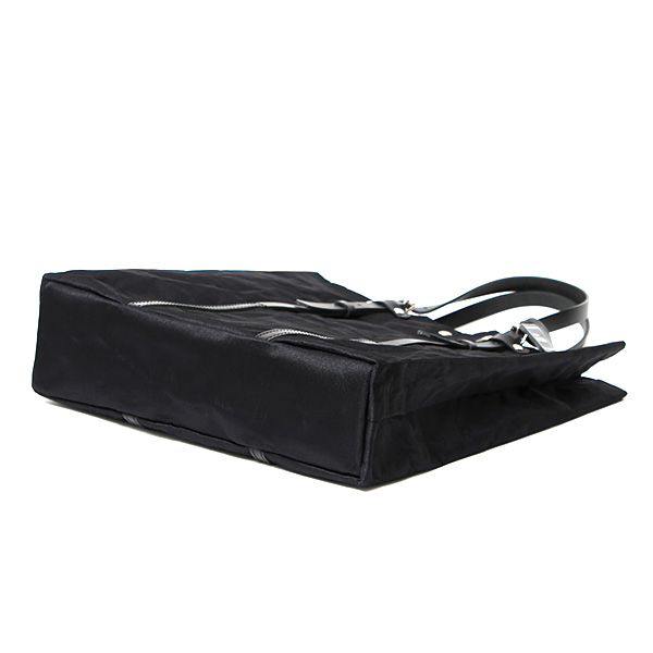  トートバッグ おしゃれ トート 薄型 シンプル レディース メンズ ハンドル長さ調整可能 肩掛け 軽い 革 ブラック 黒 黒色 カジュアル A4サイズ バッグ ブランド 国産 アルミナイロン トート AB557 BEAU DESSIN(ボーデッサン)