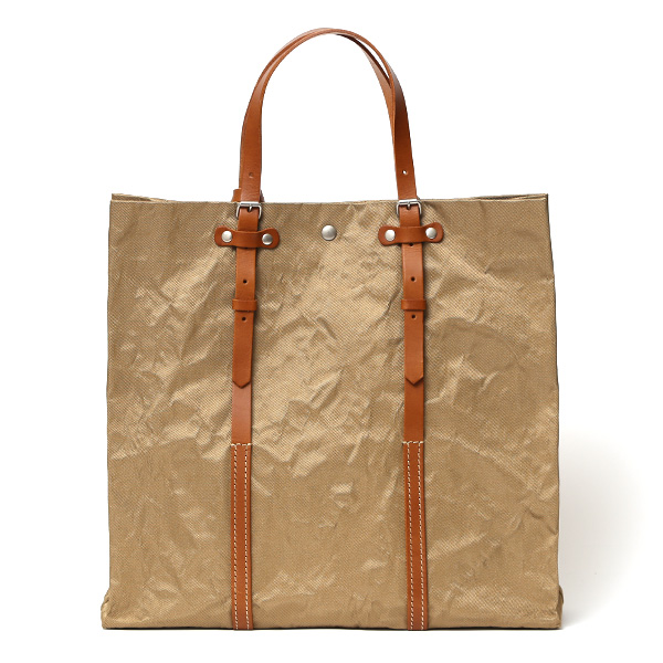  トートバッグ おしゃれ トート 薄型 シンプル レディース メンズ ハンドル長さ調整可能 肩掛け 軽い 革 ベージュ 肌色 カジュアル A4サイズ バッグ ブランド 国産 アルミナイロン トート AB557 BEAU DESSIN(ボーデッサン)