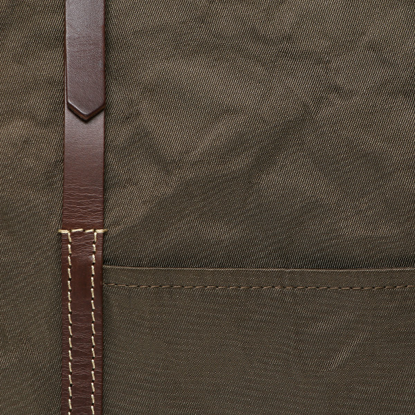 トートバッグ おしゃれ トート 薄型 シンプル レディース メンズ ハンドル長さ調整可能 肩掛け 軽い 革 グリーン 緑色 カジュアル A4サイズ バッグ ブランド 国産 アルミナイロン トート AB557 BEAU DESSIN(ボーデッサン)