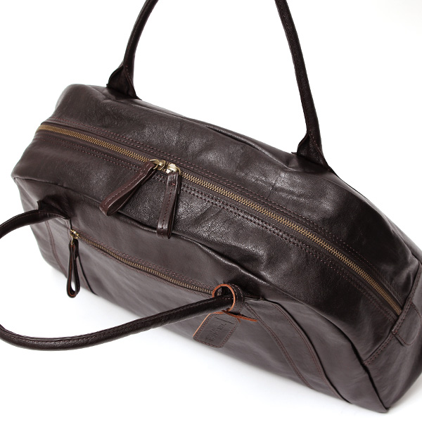 ボストンバッグ メンズ 革 レザー 軽量 旅行 ボストンバッグ 鞄 手持ち 肩掛け トラベルバッグ ゴルフ ダークブラウン ブラウン 茶 茶色 レディース 出張 ボストン 自立 大容量 おしゃれ ブランド 国産 BEAU DESSIN(ボーデッサン) MS975