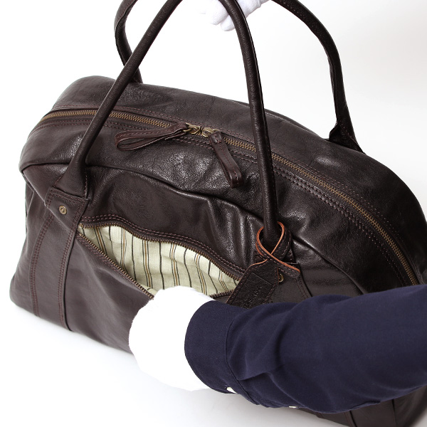 ボストンバッグ メンズ 革 レザー 軽量 旅行 ボストンバッグ 鞄 手持ち 肩掛け トラベルバッグ ゴルフ ダークブラウン ブラウン 茶 茶色 レディース 出張 ボストン 自立 大容量 おしゃれ ブランド 国産 BEAU DESSIN(ボーデッサン) MS975