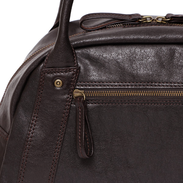  ボストンバッグ メンズ レディース 小さめ 革 ボストン 旅行 鞄 軽い レザー 自立 カジュアル バッグ ダークブラウン ブラウン 茶 茶色 トラベルバッグ 本革 オシャレ 肩掛け 大容量 日本製 ブランド BEAU DESSIN(ボーデッサン) MS976