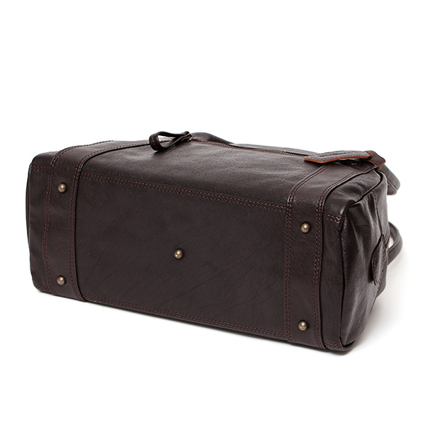  ボストンバッグ メンズ レディース 小さめ 革 ボストン 旅行 鞄 軽い レザー 自立 カジュアル バッグ ダークブラウン ブラウン 茶 茶色 トラベルバッグ 本革 オシャレ 肩掛け 大容量 日本製 ブランド BEAU DESSIN(ボーデッサン) MS976
