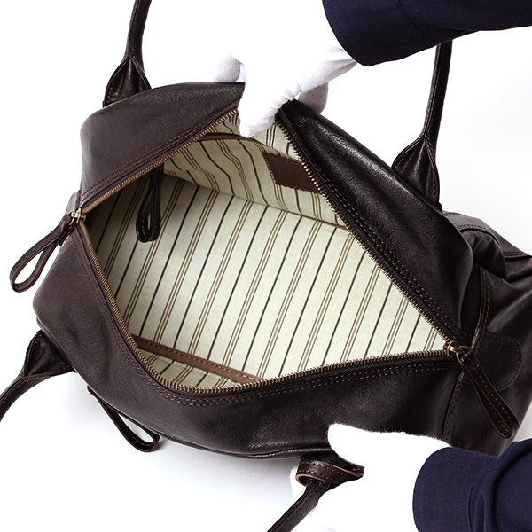  ボストンバッグ メンズ レディース 小さめ 革 ボストン 旅行 鞄 軽い レザー 自立 カジュアル バッグ ダークブラウン ブラウン 茶 茶色 トラベルバッグ 本革 オシャレ 肩掛け 大容量 日本製 ブランド BEAU DESSIN(ボーデッサン) MS976