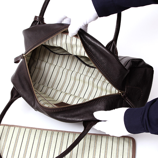  ボストンバッグ メンズ レディース 小さめ 革 ボストン 旅行 鞄 軽い レザー 自立 カジュアル バッグ ダークブラウン ブラウン 茶 茶色 トラベルバッグ 本革 オシャレ 肩掛け 大容量 日本製 ブランド BEAU DESSIN(ボーデッサン) MS976