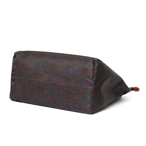  トートバッグ ナイロン ペイズリー 総柄 かばん 軽い ボストン トート 大容量 リモンタナイロン 日本製 グリーン 緑色 おしゃれ シンプル 高級感 上品 バッグ 革 男性 女性 ブランド ボーデッサン(BEAU DESSIN) DP1822