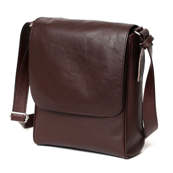 メッセンジャーバッグ 革 ショルダーバッグ レザー おしゃれ 丈夫 コンパクト 本革 メンズ 鞄 コンパクト ダークブラウン ブラウン 茶 茶色 フラップ付き 斜め掛け かばん ギフト ブランド 高級 日本製 ボーデッサン(BEAU DESSIN) PK2943