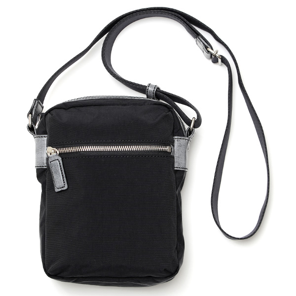 ボーデッサン(BEAU DESSIN) ZAC ナイロン ミニショルダーバッグ ブラック