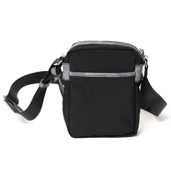 ミニショルダー バッグ 縦型 レディース メンズ ナイロン サコッシュ 軽量 斜め掛け バッグ 小さめ 革 鞄 ブラック 黒 黒色 ショルダーバッグ 男女兼用 スマホポーチ ギフト ブランド 日本製 ボーデッサン(BEAU DESSIN) ZC2929