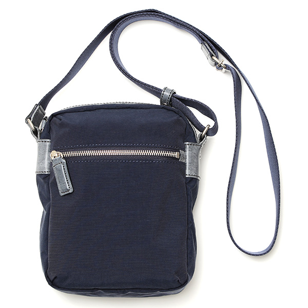ボーデッサン(BEAU DESSIN) ZAC ナイロン ミニショルダーバッグ ネイビー