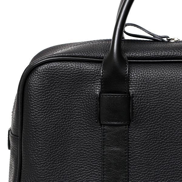 日本製 ビジネスバッグ メンズ ブリーフケース 本革 レザー 軽量 A4 ブラック 黒 黒色 手持ち シンプル カバン フルタンニン鞣し ブランド 鞄 経年変化 味わい 高級 おしゃれ 通勤 男性 ショルダーベルト無し ボーデッサン(BEAU DESSIN)