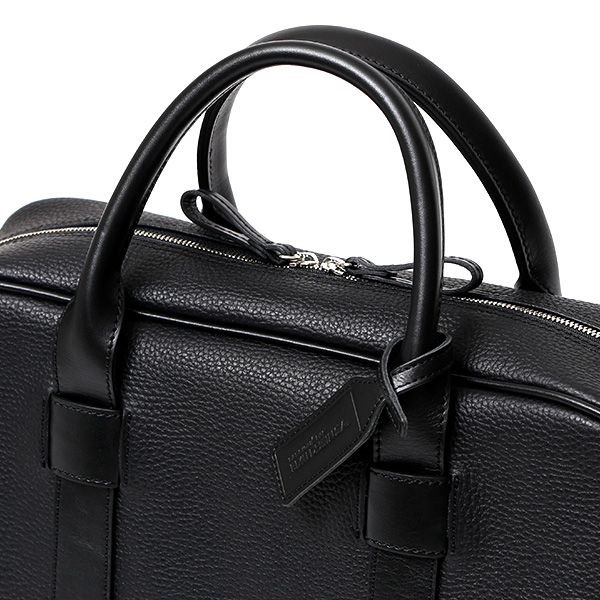 日本製 ビジネスバッグ メンズ ブリーフケース 本革 レザー 軽量 A4 ブラック 黒 黒色 手持ち シンプル カバン フルタンニン鞣し ブランド 鞄 経年変化 味わい 高級 おしゃれ 通勤 男性 ショルダーベルト無し ボーデッサン(BEAU DESSIN)