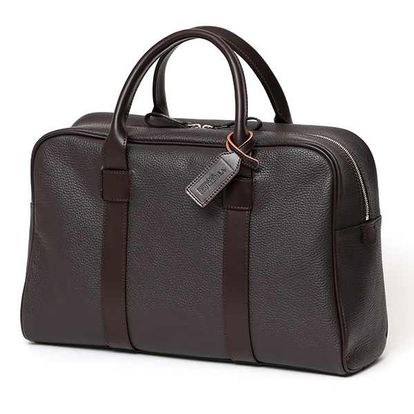 日本製 ビジネスバッグ メンズ ブリーフケース 本革 レザー 軽量 A4 ダークブラウン ブラウン 茶 茶色 手持ち シンプル カバン フルタンニン鞣し ブランド 鞄 経年変化 味わい 高級 おしゃれ 通勤 男性 ショルダーベルト無し ボーデッサン(BEAU DESSIN)
