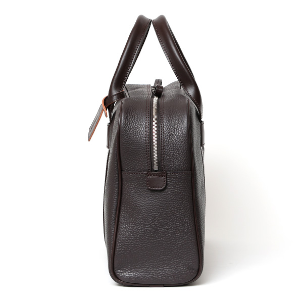 日本製 ビジネスバッグ メンズ ブリーフケース 本革 レザー 軽量 A4 ダークブラウン ブラウン 茶 茶色 手持ち シンプル カバン フルタンニン鞣し ブランド 鞄 経年変化 味わい 高級 おしゃれ 通勤 男性 ショルダーベルト無し ボーデッサン(BEAU DESSIN)