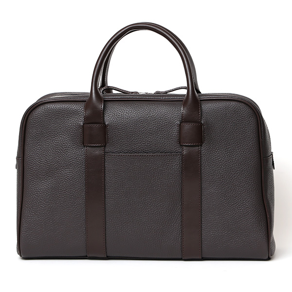 日本製 ビジネスバッグ メンズ ブリーフケース 本革 レザー 軽量 A4 ダークブラウン ブラウン 茶 茶色 手持ち シンプル カバン フルタンニン鞣し ブランド 鞄 経年変化 味わい 高級 おしゃれ 通勤 男性 ショルダーベルト無し ボーデッサン(BEAU DESSIN)