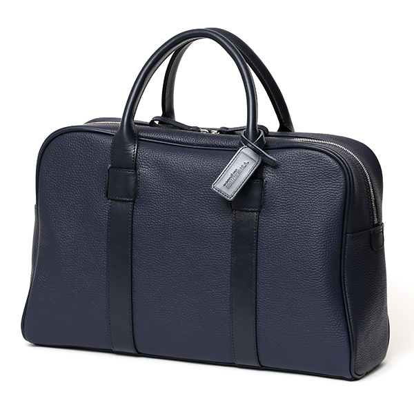 日本製 ビジネスバッグ メンズ ブリーフケース 本革 レザー 軽量 A4 ブルー ネイビー 青色 手持ち シンプル カバン フルタンニン鞣し ブランド 鞄 経年変化 味わい 高級 おしゃれ 通勤 男性 ショルダーベルト無し ボーデッサン(BEAU DESSIN)