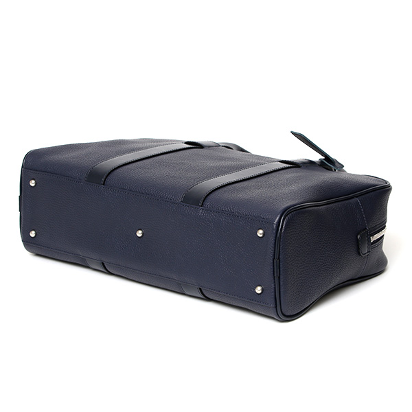 日本製 ビジネスバッグ メンズ ブリーフケース 本革 レザー 軽量 A4 ブルー ネイビー 青色 手持ち シンプル カバン フルタンニン鞣し ブランド 鞄 経年変化 味わい 高級 おしゃれ 通勤 男性 ショルダーベルト無し ボーデッサン(BEAU DESSIN)