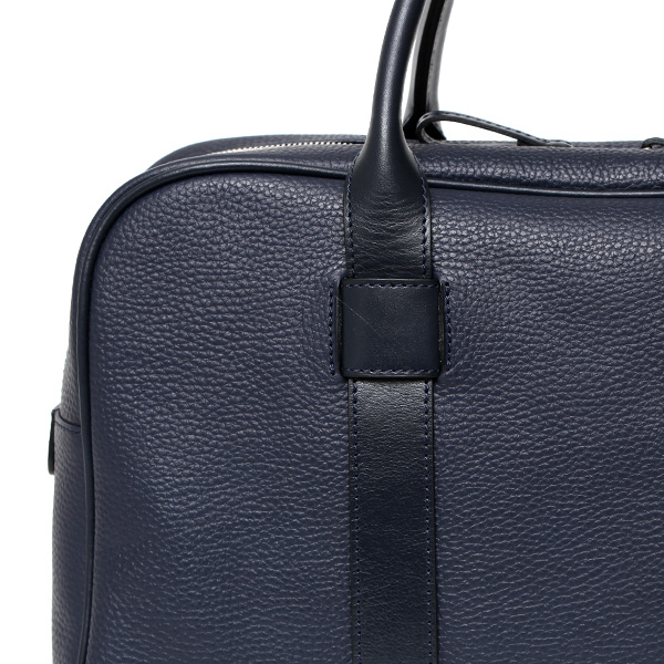日本製 ビジネスバッグ メンズ ブリーフケース 本革 レザー 軽量 A4 ブルー ネイビー 青色 手持ち シンプル カバン フルタンニン鞣し ブランド 鞄 経年変化 味わい 高級 おしゃれ 通勤 男性 ショルダーベルト無し ボーデッサン(BEAU DESSIN)