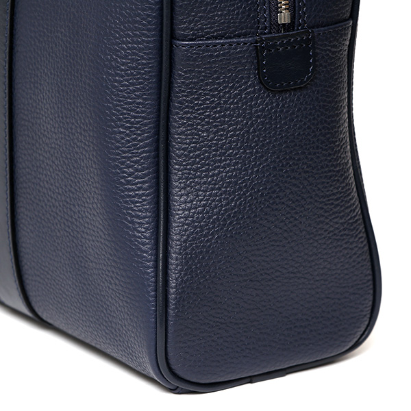 日本製 ビジネスバッグ メンズ ブリーフケース 本革 レザー 軽量 A4 ブルー ネイビー 青色 手持ち シンプル カバン フルタンニン鞣し ブランド 鞄 経年変化 味わい 高級 おしゃれ 通勤 男性 ショルダーベルト無し ボーデッサン(BEAU DESSIN)