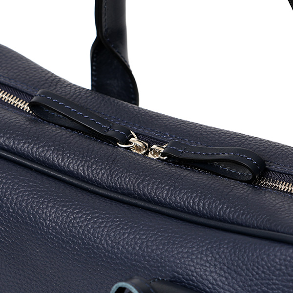 日本製 ビジネスバッグ メンズ ブリーフケース 本革 レザー 軽量 A4 ブルー ネイビー 青色 手持ち シンプル カバン フルタンニン鞣し ブランド 鞄 経年変化 味わい 高級 おしゃれ 通勤 男性 ショルダーベルト無し ボーデッサン(BEAU DESSIN)