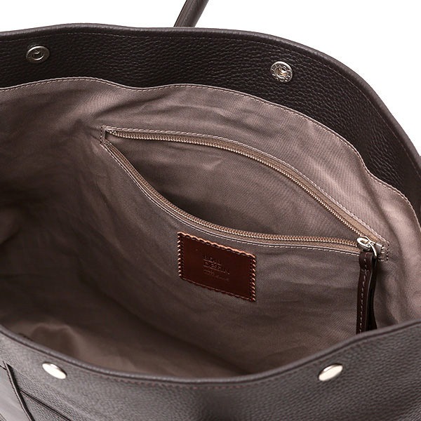 日本製 トートバッグ メンズ ビジネスバッグ 本革 レザー 軽量 A4 ダークブラウン ブラウン 茶 茶色 肩掛け シンプル カバン フルタンニン鞣し ブランド 鞄 経年変化 味わい 高級 おしゃれ 通勤 男性 仕事 ボーデッサン(BEAU DESSIN)