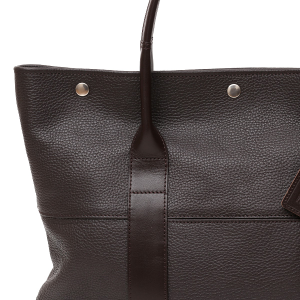 日本製 トートバッグ メンズ ビジネスバッグ 本革 レザー 軽量 A4 ダークブラウン ブラウン 茶 茶色 肩掛け シンプル カバン フルタンニン鞣し ブランド 鞄 経年変化 味わい 高級 おしゃれ 通勤 男性 仕事 ボーデッサン(BEAU DESSIN)