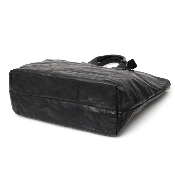  BEAU DESSIN アルミ加工 レザー トートバッグ 本革 メンズ 鞄 ブラック 黒 黒色 カジュアル モード おしゃれ 高級 ファッション 男性 女性 ユニセックス レディース A4 日本製 ブランド 軽い 軽量 PC収納 カバン ボーデッサン