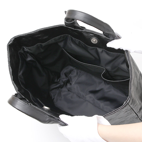  BEAU DESSIN アルミ加工 レザー トートバッグ 本革 メンズ 鞄 ブラック 黒 黒色 カジュアル モード おしゃれ 高級 ファッション 男性 女性 ユニセックス レディース A4 日本製 ブランド 軽い 軽量 PC収納 カバン ボーデッサン