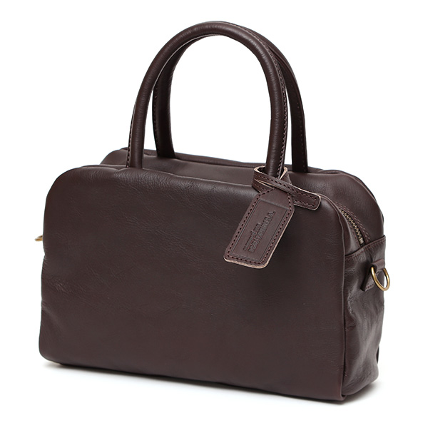 BEAU DESSIN ハンドバッグ 本革 レディース 2WAY 小さめ 日本製 ダークブラウン ブラウン 茶 茶色 シンプル レザー ショルダーバッグ 斜め掛け 手持ち ミニバッグ トートバッグ 手提げ 鞄 国産 ブランド 高級 おしゃれ 味わい フルタンニン鞣し ボーデッサン