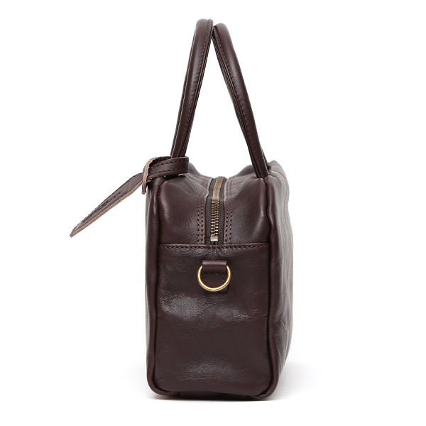 BEAU DESSIN ハンドバッグ 本革 レディース 2WAY 小さめ 日本製 ダークブラウン ブラウン 茶 茶色 シンプル レザー ショルダーバッグ 斜め掛け 手持ち ミニバッグ トートバッグ 手提げ 鞄 国産 ブランド 高級 おしゃれ 味わい フルタンニン鞣し ボーデッサン