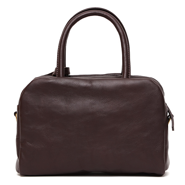 BEAU DESSIN ハンドバッグ 本革 レディース 2WAY 小さめ 日本製 ダークブラウン ブラウン 茶 茶色 シンプル レザー ショルダーバッグ 斜め掛け 手持ち ミニバッグ トートバッグ 手提げ 鞄 国産 ブランド 高級 おしゃれ 味わい フルタンニン鞣し ボーデッサン