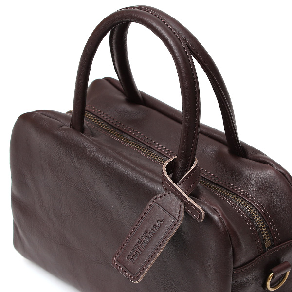 BEAU DESSIN ハンドバッグ 本革 レディース 2WAY 小さめ 日本製 ダークブラウン ブラウン 茶 茶色 シンプル レザー ショルダーバッグ 斜め掛け 手持ち ミニバッグ トートバッグ 手提げ 鞄 国産 ブランド 高級 おしゃれ 味わい フルタンニン鞣し ボーデッサン