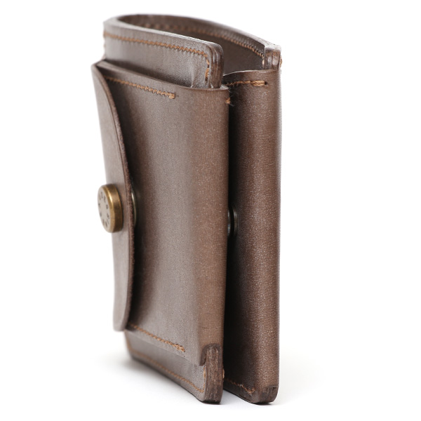  ボーデッサン(BEAU DESSIN) 本革 ミニ財布 二つ折り 日本製 レザー 財布 グレー グレイ 灰色 メンズ レディース 二つ折り フルタンニン鞣し ミニ財布 小銭入れあり 小型 小さい 国産 ブランド 男性 女性 プレゼント ユニセックス ギフト