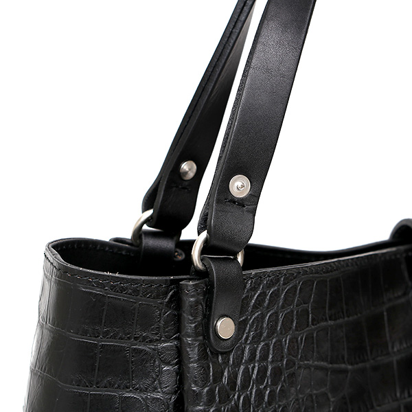 クロコ 型押し トートバッグ メンズ 本革 レザー 日本製 ブランド 軽量 ブラック 黒 黒色 ビジネスバッグ ビジネストート オフィスカジュアル A4 ワニ革 クロコダイル 金型押し レディース ユニセックス 男性 女性 ボーデッサン(BEAU DESSIN)