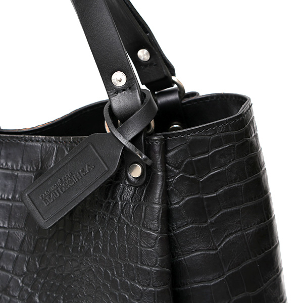 クロコ 型押し トートバッグ メンズ 本革 レザー 日本製 ブランド 軽量 ブラック 黒 黒色 ビジネスバッグ ビジネストート オフィスカジュアル A4 ワニ革 クロコダイル 金型押し レディース ユニセックス 男性 女性 ボーデッサン(BEAU DESSIN)
