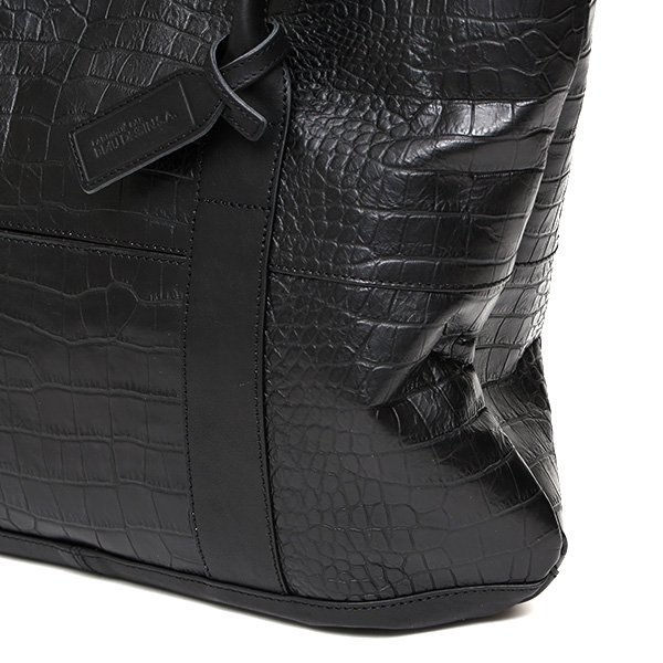 クロコ 型押し トートバッグ メンズ 本革 レザー 日本製 ブランド 軽量 ブラック 黒 黒色 ビジネスバッグ ビジネストート フォーマル スーツ A4 ワニ革 クロコダイル 金型押し レディース ユニセックス 男性 女性 ボーデッサン(BEAU DESSIN)