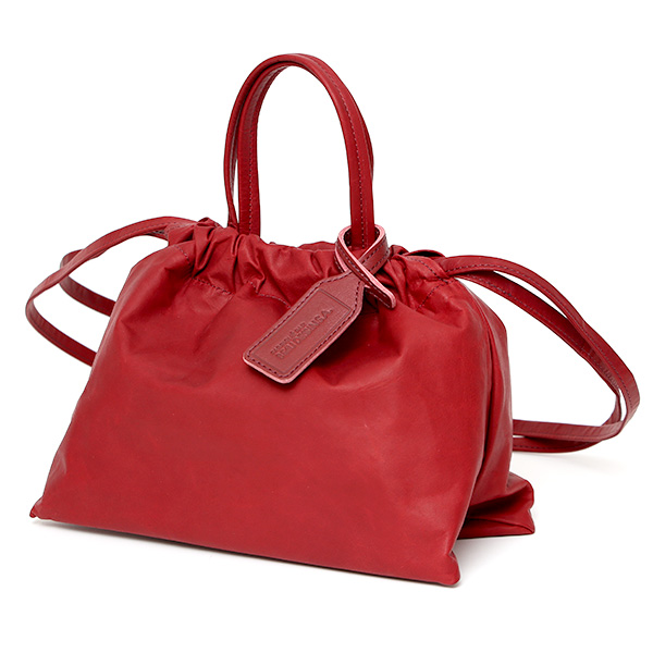  巾着バッグ 本革 メンズ レディース レザー ミニ ショルダーバッグ レッド ワイン 赤色 巾着ポーチ 肩掛け 小さめ 経年変化 エイジング シンプル おしゃれ 小振り 高級感 巾着型 日本製 ブランド BEAU DESSIN ボーデッサン